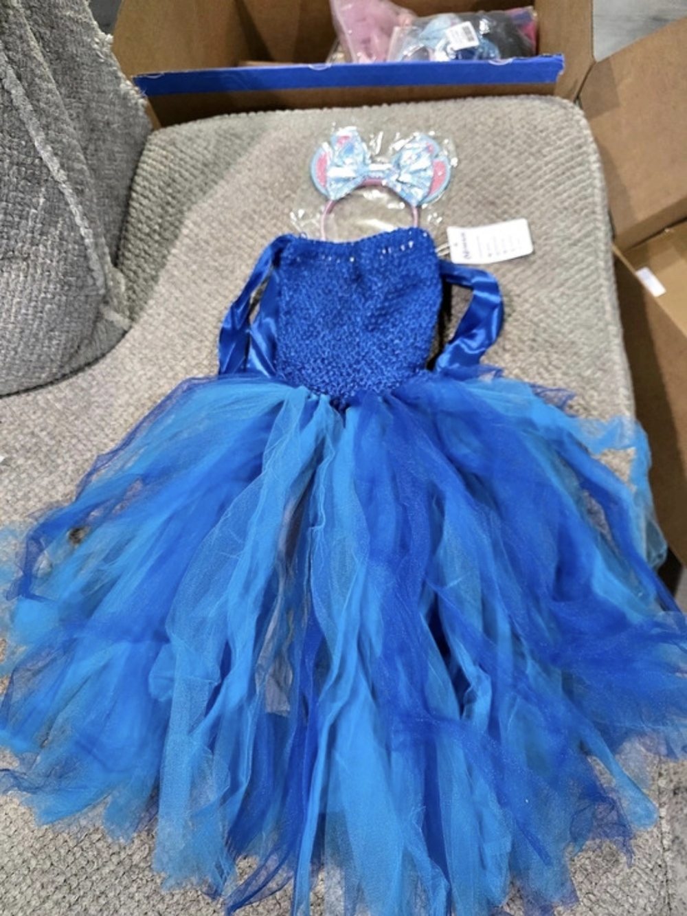 Blue Tutu Dress Costume